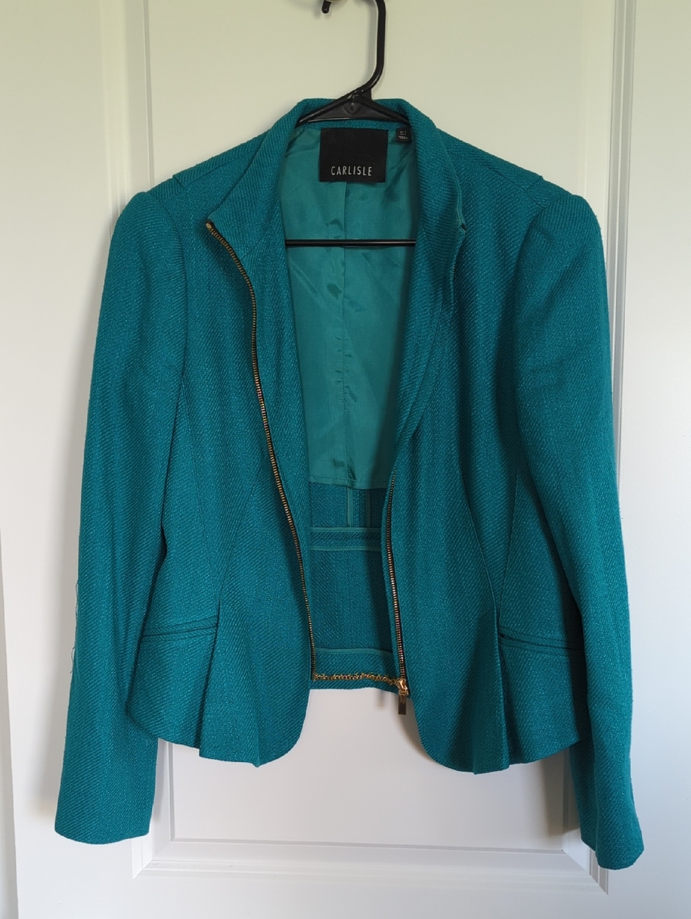 Carlisle STUNNING All Silk Blazer